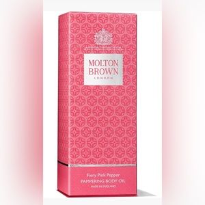 Molton Brown London Fiery Pink Pepper Luxurious Pampering Body Moisturising Oil